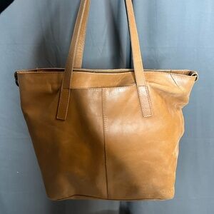 Brown 100% ABLE Leather Tote Bag
